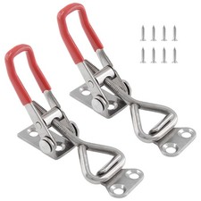 2 Pack Adjustable Toggle Latch Quick Connect Toggle Clamp for Freezer Toolbox