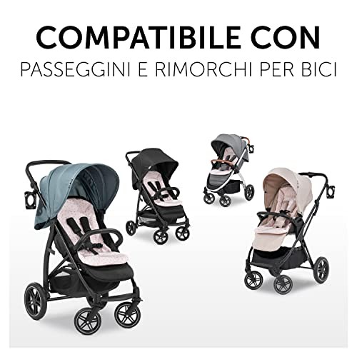 Hauck Copriseduta Passeggino Universale - Coprisedile Antisudore in Cotone, Tras foto 2