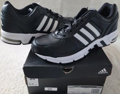 Adidas Originals EQT Equipment 10 Leder Schwarz/Weiß UK 9,5 US 10 NEU FU8347