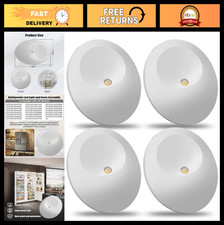 Refrigerator LED Light Cover Assembly, 4 Pack, Compatible with GE Models, Repl