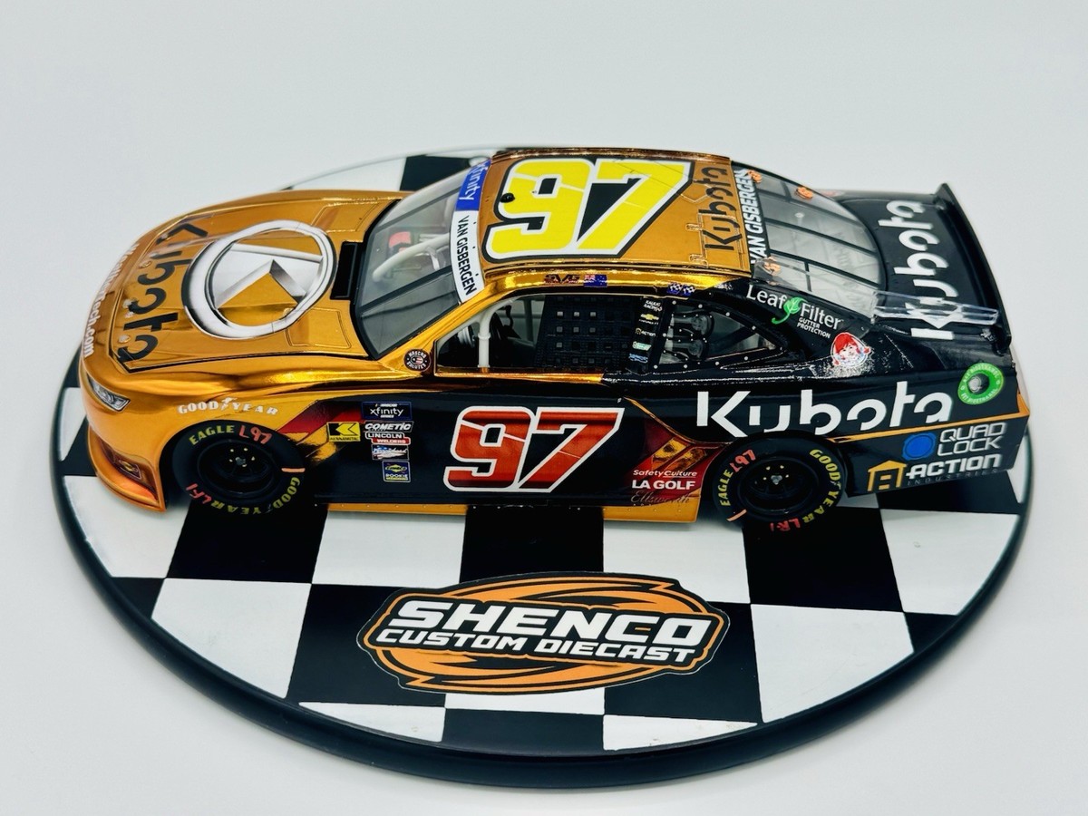 Shane Van Gisbergen CUSTOM NASCAR Diecast Kubota Color