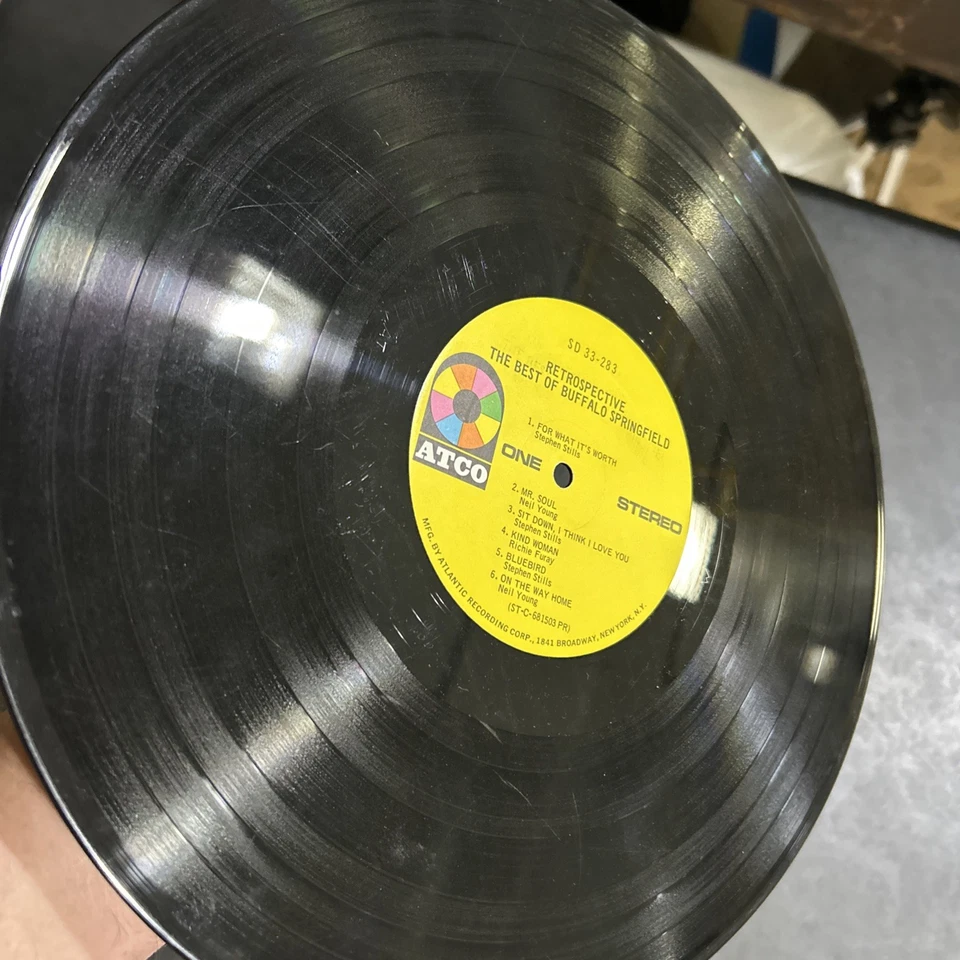 Retrospective The Best of Buffalo Springfield 1969 Stereo LP - Image 3 of 4