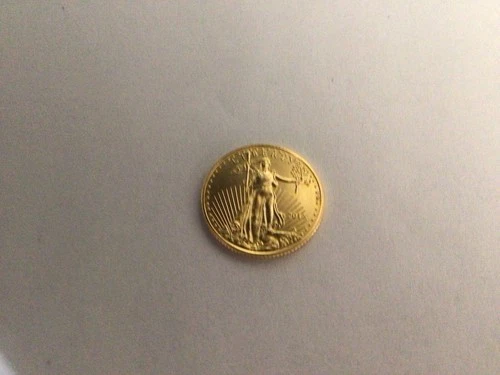 2015 1/10 OZ 5 Dollars American Gold Eagle Brilliant Fine Gold .9999