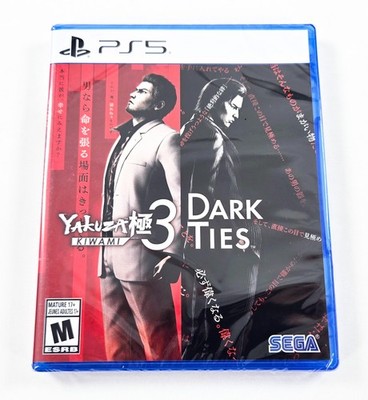 YAKUZA KIWAMI 3 & DARK TIES BRAND NEW SEALED 2026 Authentic Playstation 5 PS5