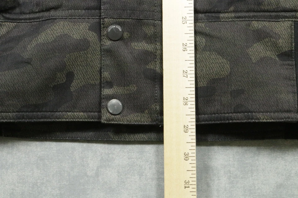 Volcom Jacket Mens Small Camo Hooded Waterproof Snowboarding Coat 10Kmm - Image 4 of 4