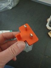 Adapter Charger Uk Plug Orange