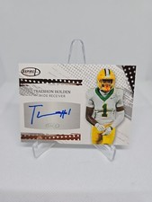 TRAESHON HOLDEN 2025 SAGE ASPIRE GOLD FOIL AUTOGRAPH DALLAS COWBOYS