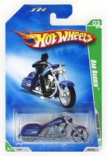 2009 HOT WHEELS TREASURE HUNT #45/190 BAD BAGGER | BLUE | FSC