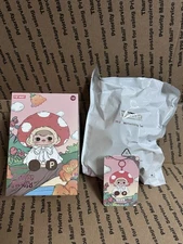 Pop Mart Pucky Forest Party Vinyl Plush Pendant Series - Mushroom AUTHENTIC