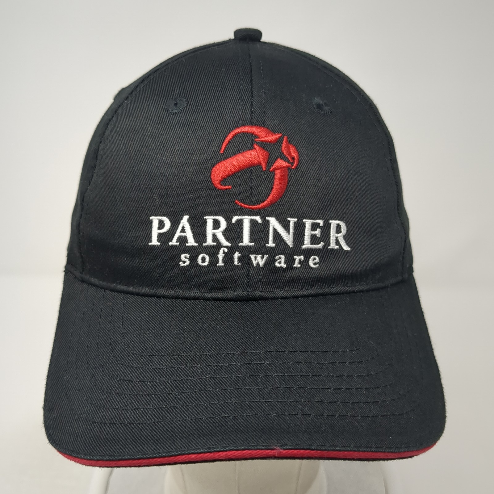 Partner Software Strapback Baseball Cap Black One… - image 2