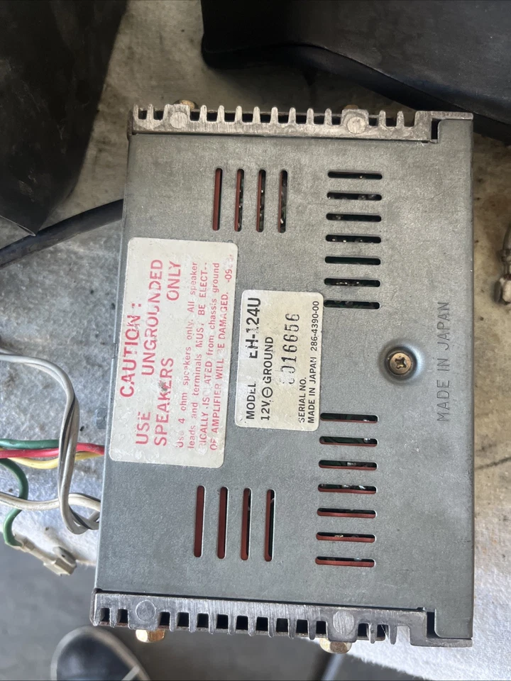 Комплект радиоколонок и усилителей Honda Goldwing Gl1100 проверен на работоспособность - Изображение 3 из 4