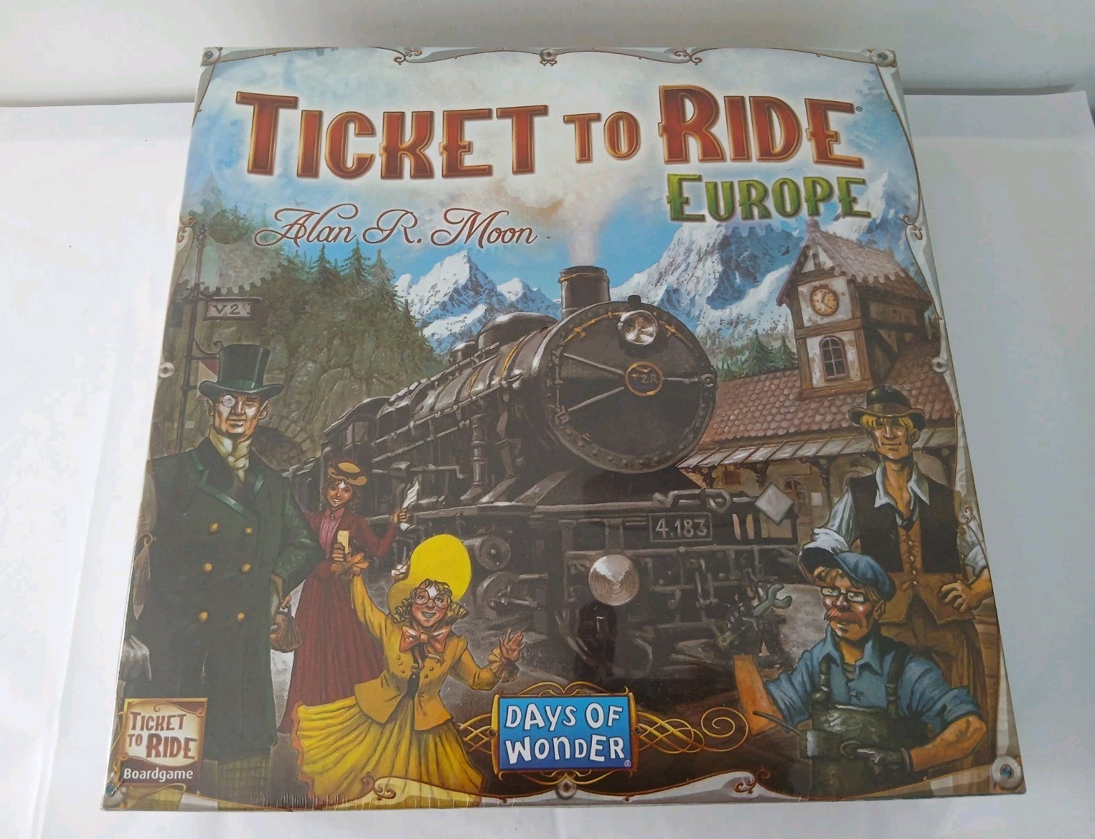 DAYS OF WONDER TICKET TO RIDE EUROPE BOARD GAME FAMILY BOARD GAME 2-5 PLAYERS