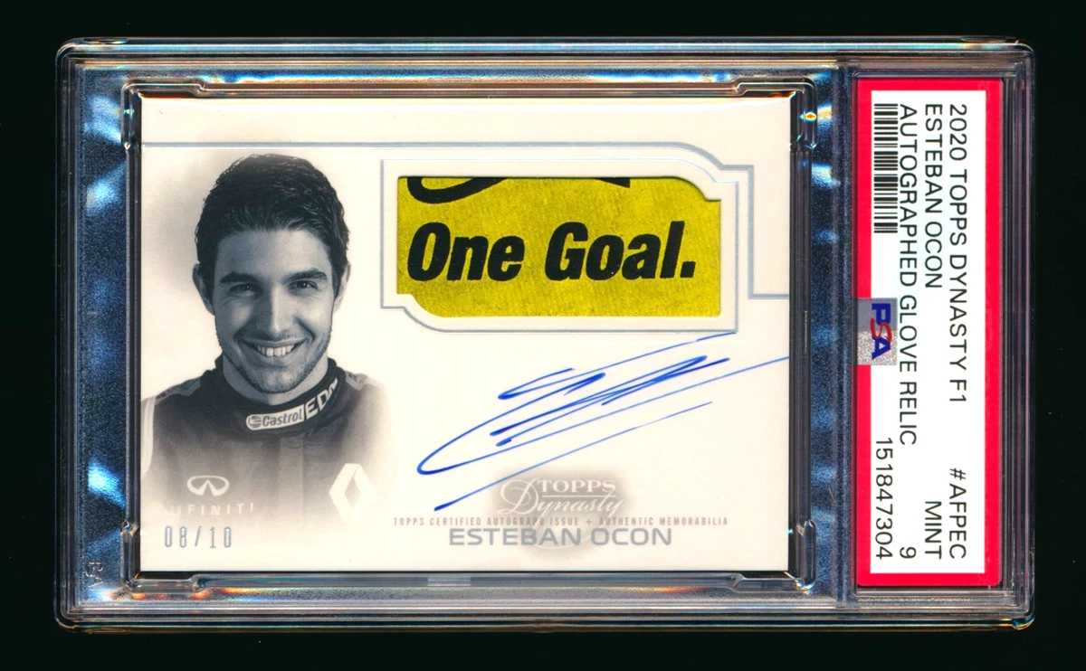 周冠宇 2020 TOPPS フォミュラーF1 ルーキー 直筆サインカード 一级