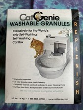 CatGenie Washable Granules for Self Washing Litter Box Litter Cat Toilet New