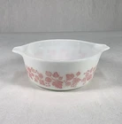 Vintage Pyrex Pink Gooseberry #472 1 1/2 pt Round Casserole Dish No Lid USA Made