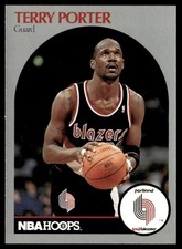 1990-91 Hoops Terry Porter Portland Trail Blazers #249