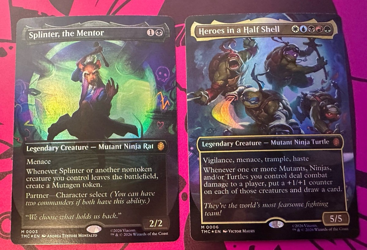 サージ・Foil 導き手、スプリンター/Splinter, the Mentor Splinter, the Mentor (Pixel Art Surge Foil)
