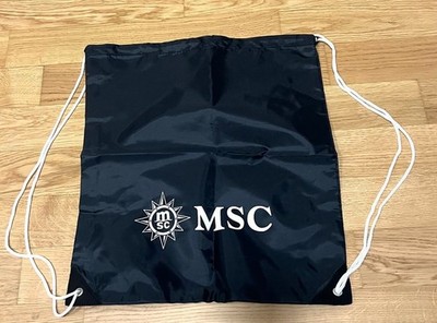 MSC Cruises - Kreuzfahrt - Rucksack Turnbeutel Sportbeutel Wetbag - NEU - OVP