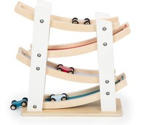 Small Foot Rennbahn Klassik, Aus Naturbelassenem Holz, Mit Vier Holz (Us Import)