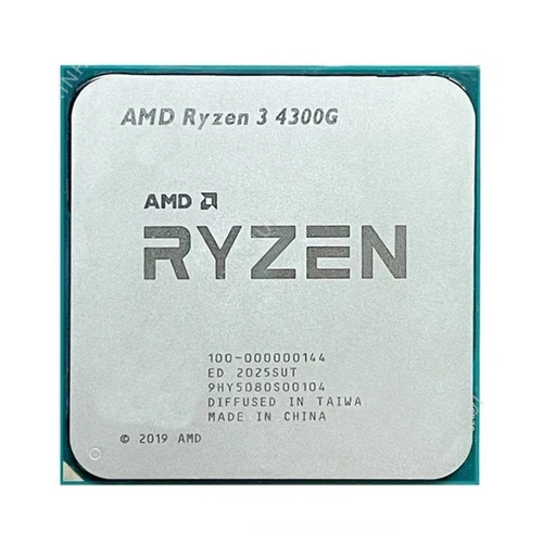 AMD Ryzen 3 4300G CPU 3.8GHz Socket AM4 65W Processor