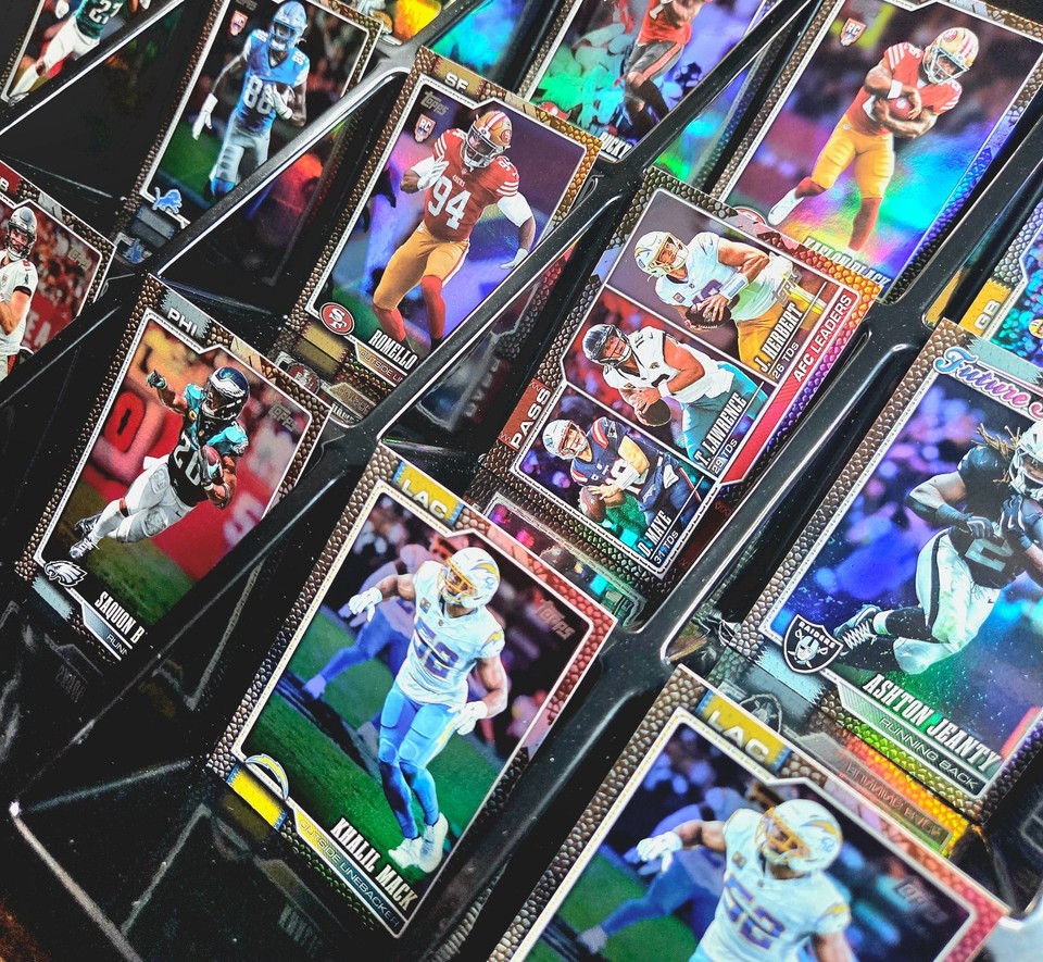 2026 Topps Flagship Football Leather Pigskin Foil Parallel Pick Your Card NFL RC