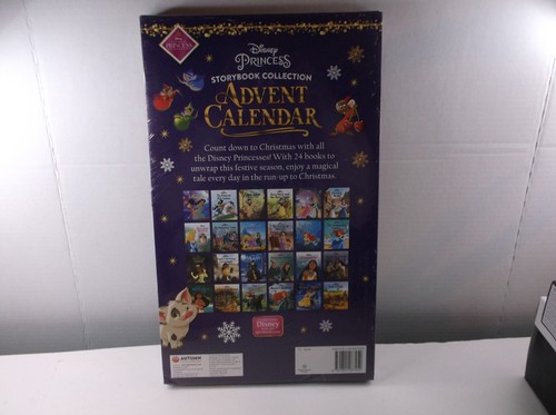 New Sealed Disney Princess:Advent Calendar Storybook Collection-24 Magical Book - Picture 2 of 4