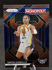 2024 Panini WNBA Monopoly Prizm Satou Sabally  #WNBA8 Brown Prizm /249 Wings