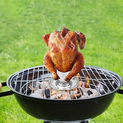 Chicken Roaster Rack Beer Can Chicken Holder Barbecue BBQ Grills Chef  Supplies