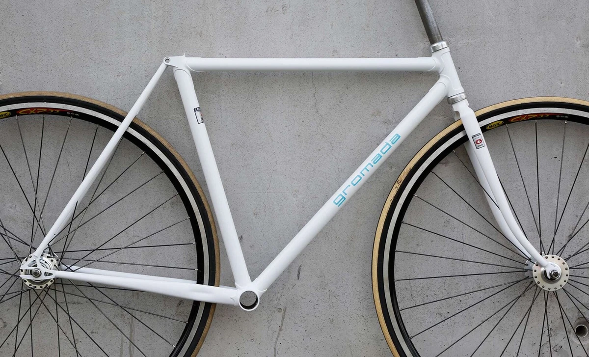 Gromada Steel Track Frame and Fork Columbus Cromor Size 47 5 cm