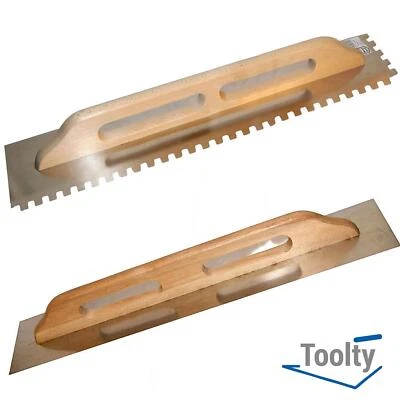 Spread Trowel Square Notched Trowels Tiling Grout Float Toolty Stainless Steel