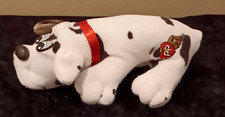 Pound Puppies 7" Dalmatian With Red Collar Plush Toy by Tonka