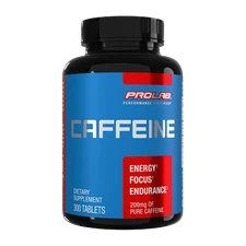Prolab Caffeine Tablets 200mg - 300ct. | Energy Support, Helps Enhance Endurance