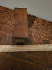 Vintage miniature dollhouse Wooden Armoire, 1:12 scale 12th scale Hutch Cabinet