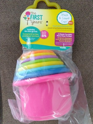 the first years stack up cup toys