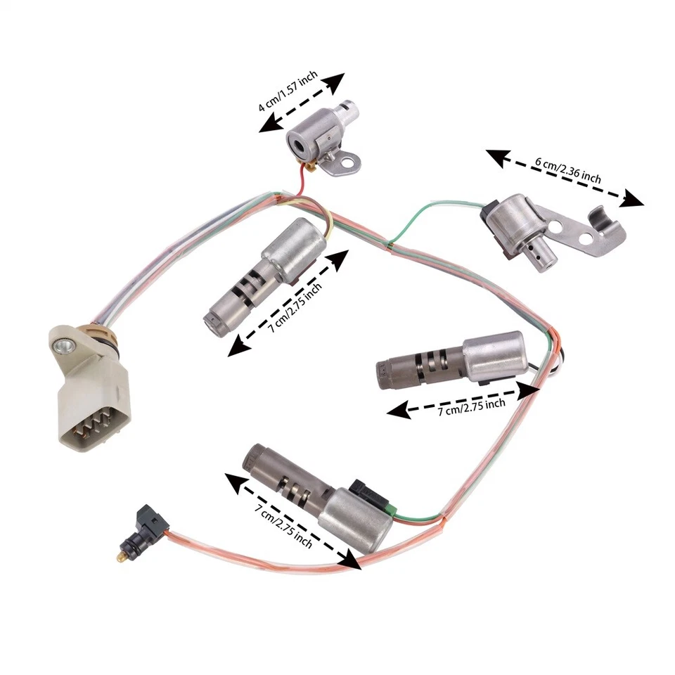 U140 U240 U241 Transmission Solenoid Valve Kit For Toyota Solara 2002 2003 - Изображение 2 из 4