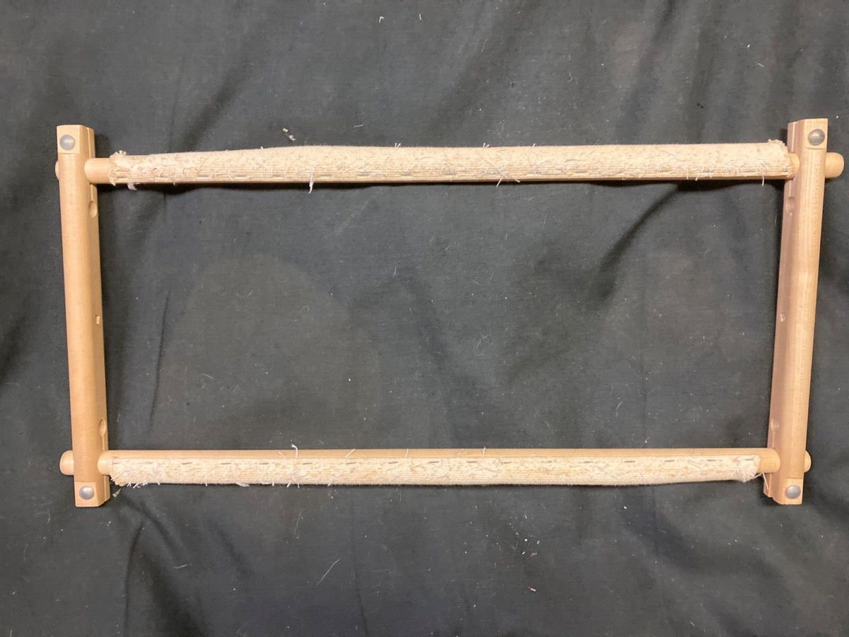 Wooden adjustable Needlework Lap Frame for quilting, cross stitch