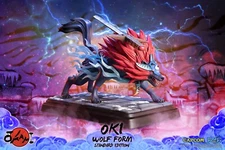 First4Figures Okami - Oki (Wolf Form) Standard Ed Statue SEALED