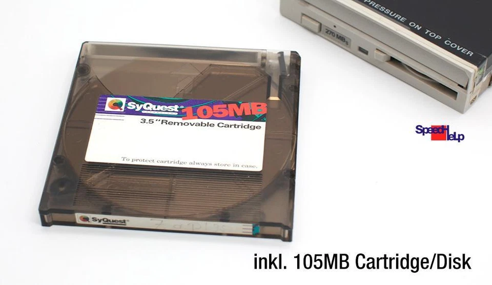 SyQUEST SQ3270S SCSI 50-PIN DRIVE 105MB DISK CARTRIDGE - Image 3 of 4