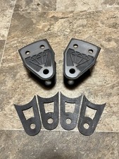Universal Traction Bar Mount Set With Overlays And Weld On Axle Tabs Universal Traction Bar Mount Set With Overlays And Weld On Axle Tabs