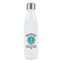 Personalisiert World's Best Mumie Doppelwand Wasserflasche Muttertag Mutter Toll