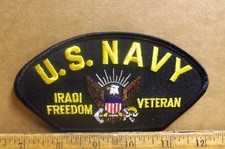 US Navy - Patch brodé vétéran de la liberté irakienne