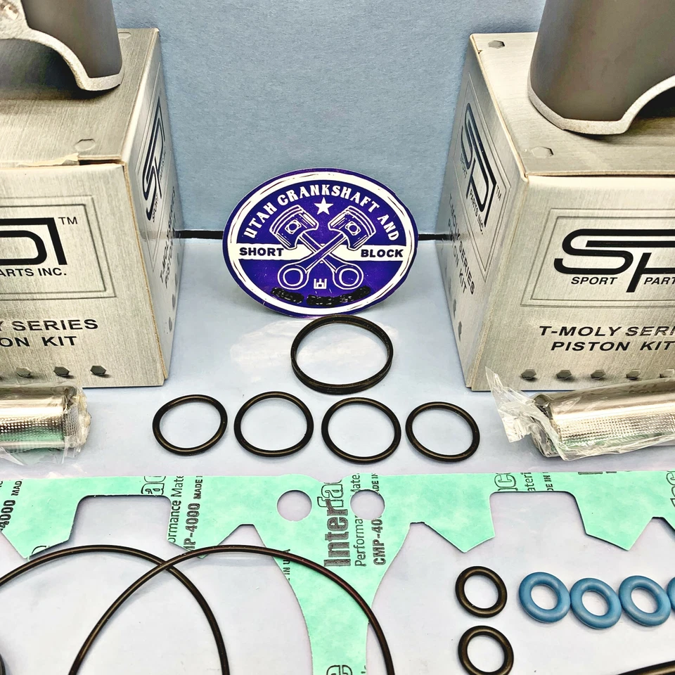 KIT EXTREMO SUPERIOR PISTÓN SKI-DOO 600 HO 72MM STD SPI 2004-2013 04-13 MXZ Summit Legend Foto 4 de 4