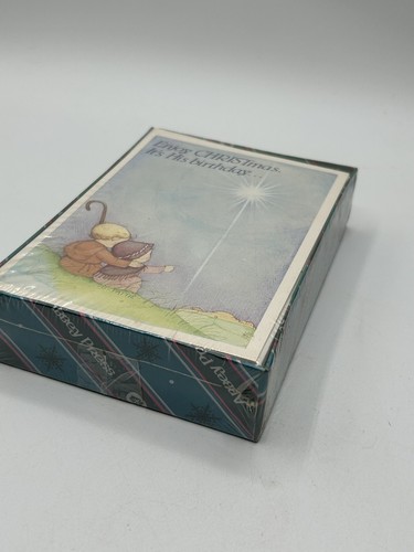 Vintage Abbey Press Religious Christmas Cards Sealed Box Of 25 - Picture 5 of 5