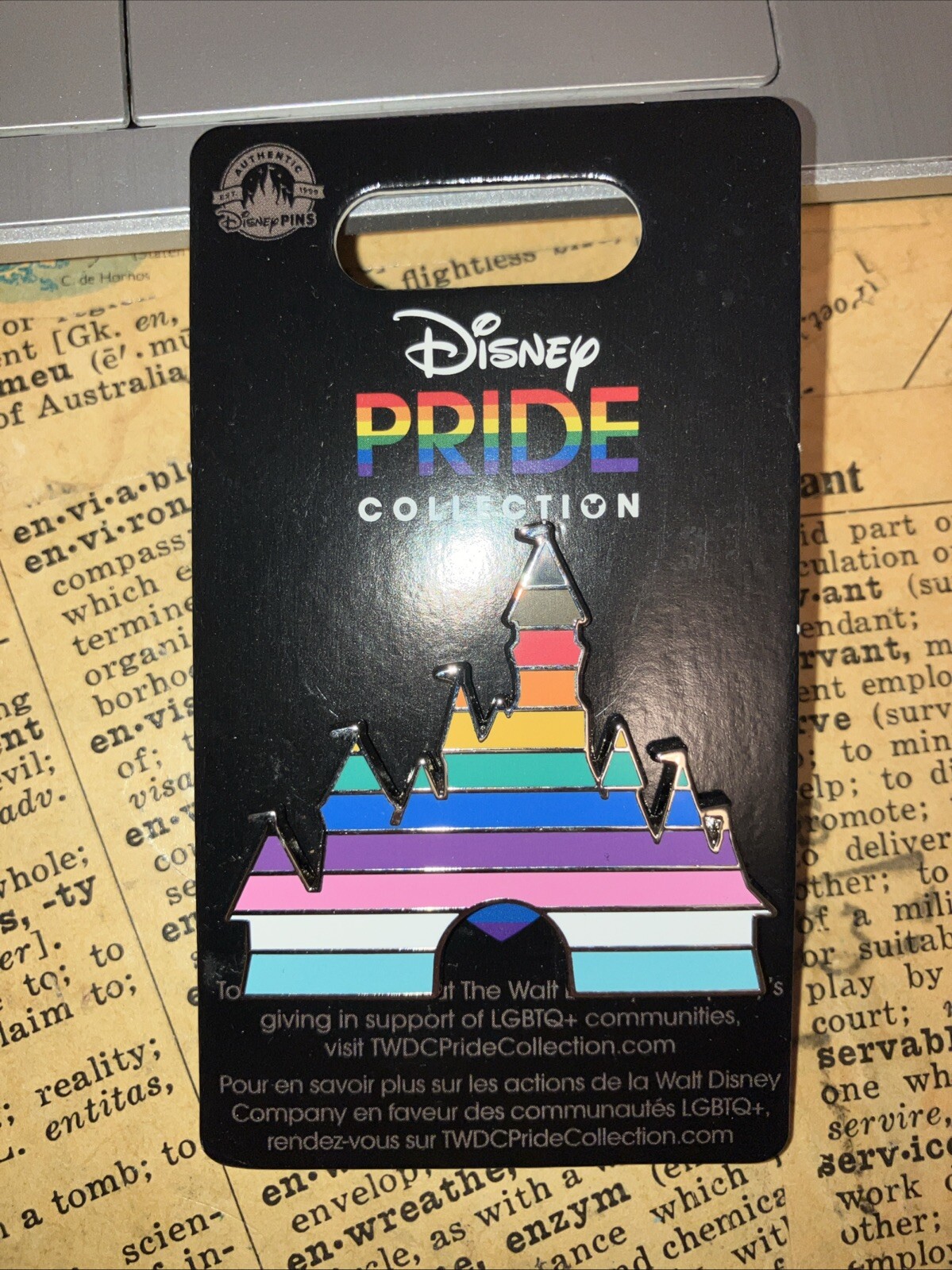 Disney Parks LGBTQ+ Pride Cinderella Castle Pin Collection New Rare Trading