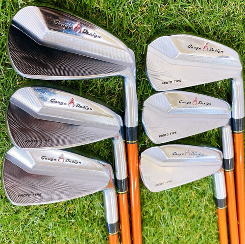 Gauge Design Prototype Men's Irons MB Muscle Back 5-P 6PCS From Japan - Picture 2 of 19