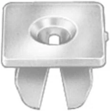 13930 Nylon Nuts #8 Screw Size For Nissan & Mazda 96706-B0700 - 25 PACK