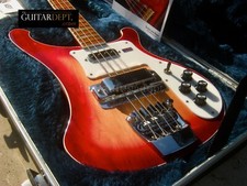 ♚Vintage♚ 2002 RICKENBACKER 4003 Stereo Bass♚Shark Tooth♚FIREGLO♚100%♚24 Years !