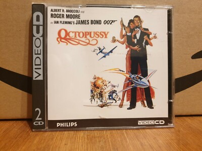 Video CD Philips CDI James Bond 007 Octopussy deutsch 2 Discs
