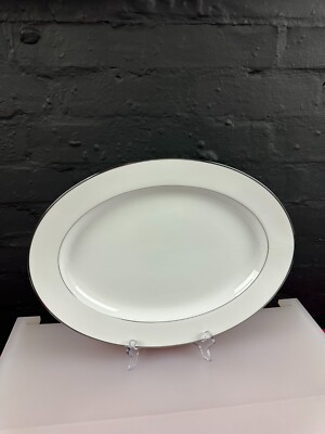 Noritake Spectrum 2983 ovale Schnitz Servierplatte Platte 41 cm letzte 1 verfügbar
