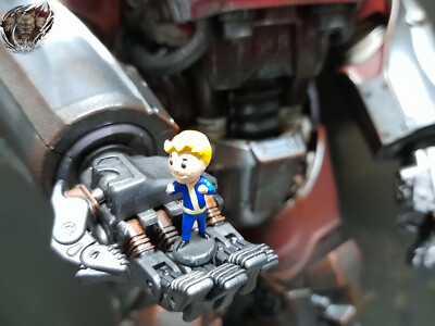 1/6 custom Fallout 4 BobbleHead Unarmed Figur for threezero power armor 